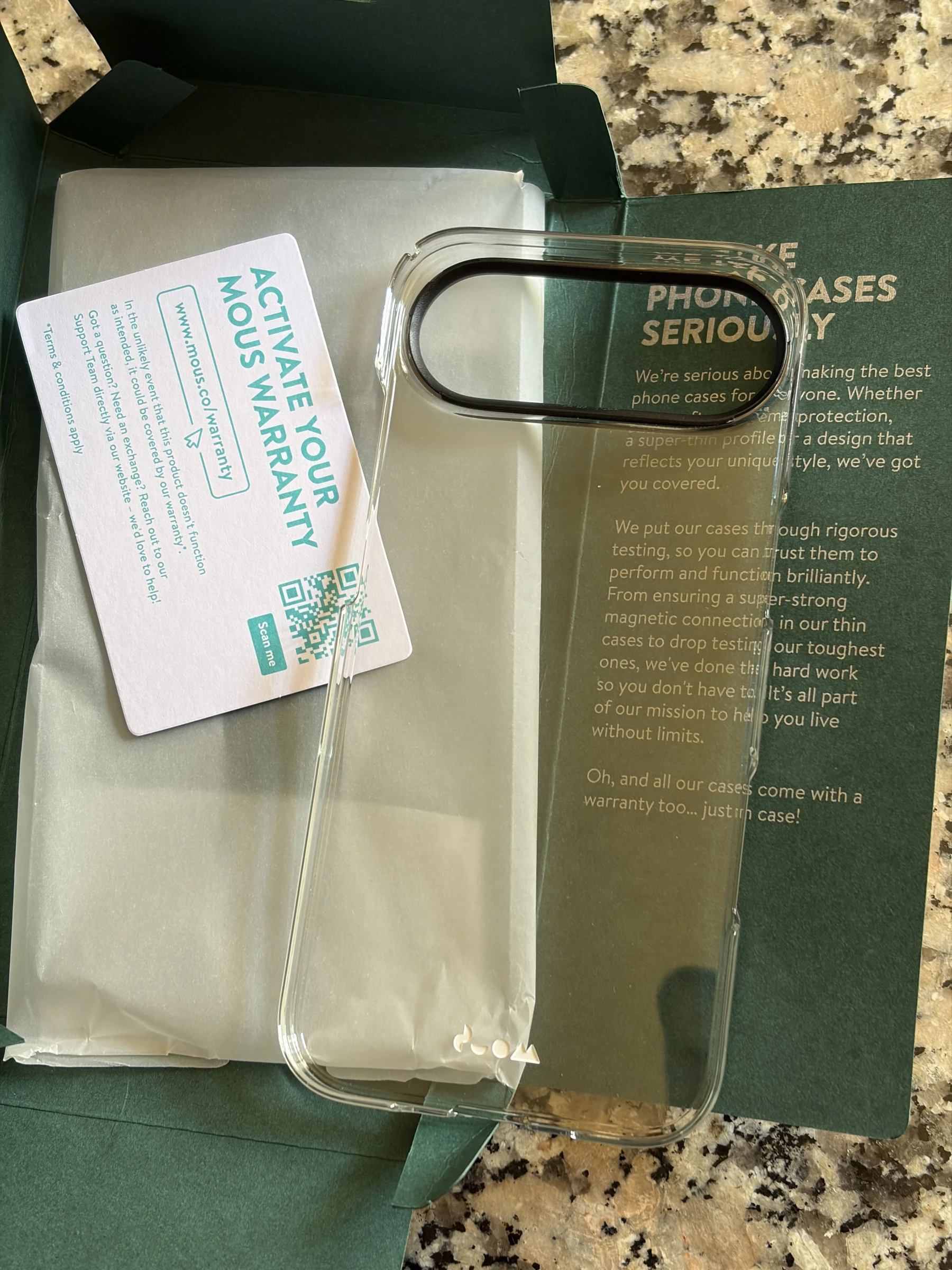 Capa MOUS iPhone Air Transparente Ultrafina – photo 4